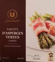 Mängden socker i Fagots d'asperges vertes enrobés de lard
