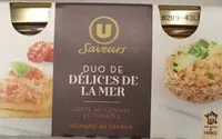 Mängden socker i Duo de délices de la mer