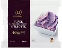 Mängden socker i Purée de pommes de terre vitelotte Saveurs