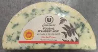 Mängden socker i Fourme d'Ambert AOP lait cru 30%mg