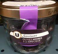Mängden socker i Olives noires à la grecque à l'ail et aux herbes de Provence