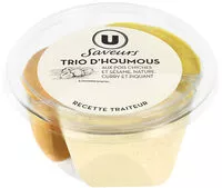 Mängden socker i Trio d'houmous nature curry piquant Saveurs