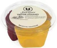 Mängden socker i Trio de légumes: betterave, carotte, potiron