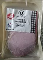 Mängden socker i Rôti de porc cuit label rouge