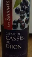 Mängden socker i crème de cassis de dijon