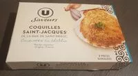 Mängden socker i Coquilles au noix de st-jacques st-brieuc