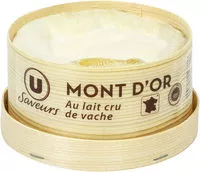 Mängden socker i Mini Mont d'Or AOP au lait cru 24% de MG