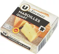 Mängden socker i Quart de Maroilles au lait pasteurisé 26% de matière grasse Saveurs