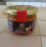 Mängden socker i Sauce pesto amandes et pécorino