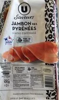 Mängden socker i jambon sec des Pyrénées 9 mois