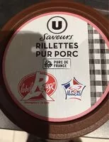 Mängden socker i Rillettes pur porc label rouge