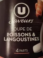 Mängden socker i Soupe de poisson et langoustine