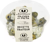 Mängden socker i Olives vertes et cubes de feta Saveurs