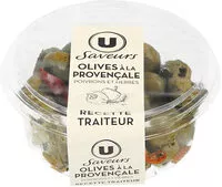 Mängden socker i Olives à la provençale avec poivrons et herbes aromatiques Saveurs