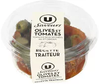 Mängden socker i Olives et tomates semi séchées