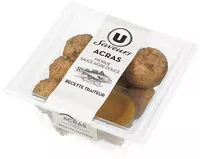 Mängden socker i Accras de morue Saveurs