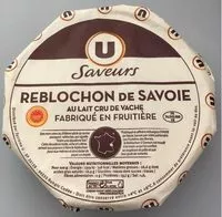 Mängden socker i Reblochon Fruitier De Savoie Au Lait Cru De Vache