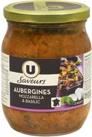 Mängden socker i Aubergines mozzarella et basilic