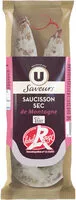 Mängden socker i Saucisson sec de montagne pur porc label rouge