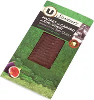 Mängden socker i Magret de canard IGP du Sud Ouest fumé au bois de hêtre Saveurs