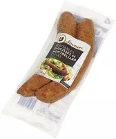 Mängden socker i Saucisses de Montbéliard cuites saveurs U