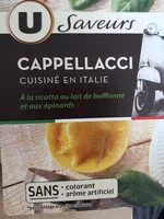 Mängden socker i Cappellacci