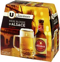 Mängden socker i Bière d'Alsace blonde Saveurs 5,5°
