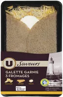 Mängden socker i Galette garnie 3 fromages