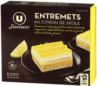 Mängden socker i Entremet au citron de sicile