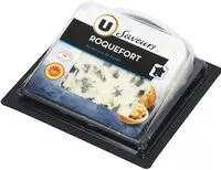 Mängden socker i Roquefort AOP au lait cru 32% de MG