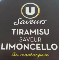 Mängden socker i Dessert pâtissier au mascarpone saveurs limoncello et citron, avec préparation aux citrons aromatisés 22% et génoise saupoudré de cacao