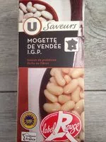 Mängden socker i Mogettes de vendée IGP