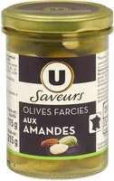 Mängden socker i Olives vertes farcies aux amandes entières