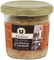 Mängden socker i Rillettes de noix de Saint Jacques à la bretonne