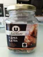 Mängden socker i Cèpes extra