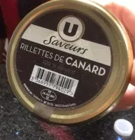 Mängden socker i Rilette de canard