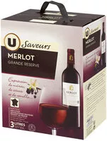 Mängden socker i Vin rouge IGP Pays d'Oc Merlot grande réserve Saveurs