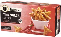 Mängden socker i Triangles au piment d'Espelette