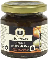 Mängden socker i Confit d'oignons