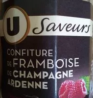 Mängden socker i Confiture de framboises de Champagne Ardenne