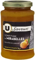 Mängden socker i Confiture de mirabelles récoltées en Lorraine Saveurs