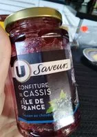 Mängden socker i Confitures de cassis d'Ile de France