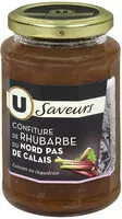 Mängden socker i Confiture de rhubarbe du Pas de Calais