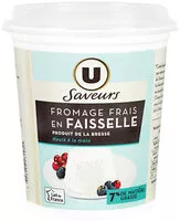 Mängden socker i Faisselle au lait pasteurisé 7% de matière grasse Saveurs