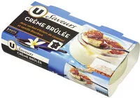 Mängden socker i Crème brûlée nature