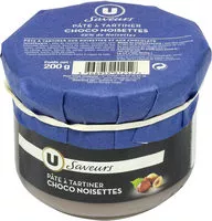 Mängden socker i Pate à tartiner au chocolat noisettes