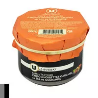 Mängden socker i Pate tartiner chocolat/noisette/caramel au sel Guérande