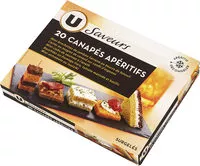 Mängden socker i Assortiment de canapés
