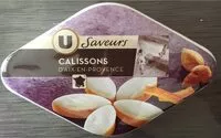 Mängden socker i Calissons d'Aix en Provence Saveurs