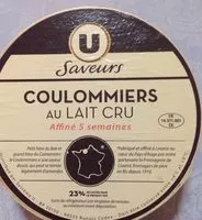 Mängden socker i Coulommiers au lait cru